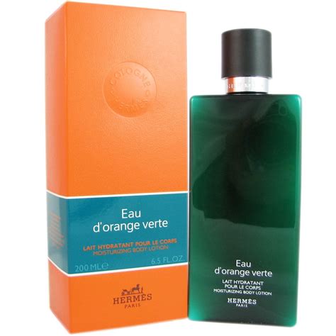 hermes d orange verte lotion|hermes verte body lotion reviews.